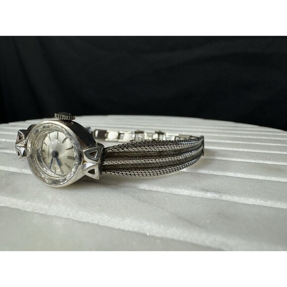 Longines 1/20 10K Gold Filled Womens Watch USA Vintage Elegant - Picture 3 of 11